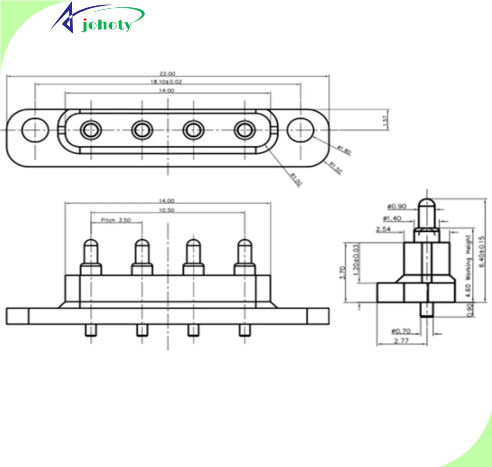 4 Pin Trailer Connector, APC0504-23214