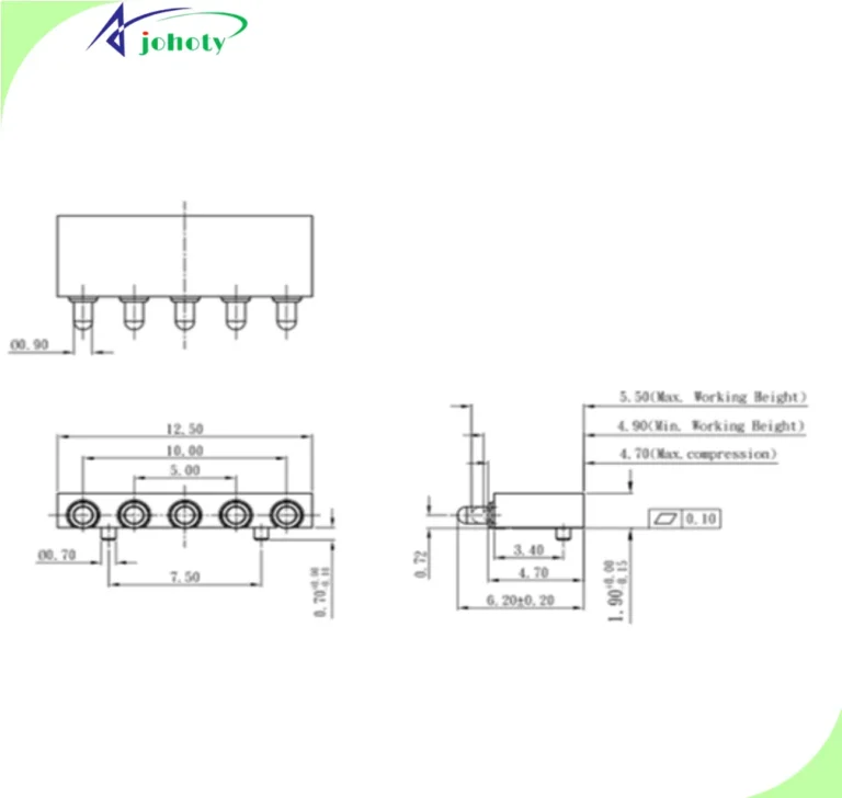 5 Pin Electrical Connector, APC0505-23186