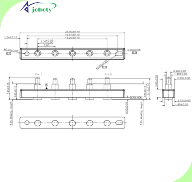 5 pin trailer connector, APC0505-10051