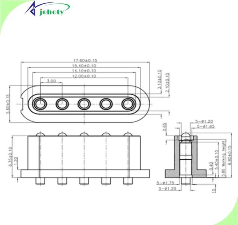 5 pin trailer connector, APC0505-14653
