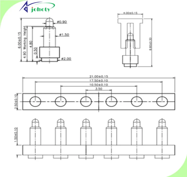 6 pin connectors - APC0506-14429