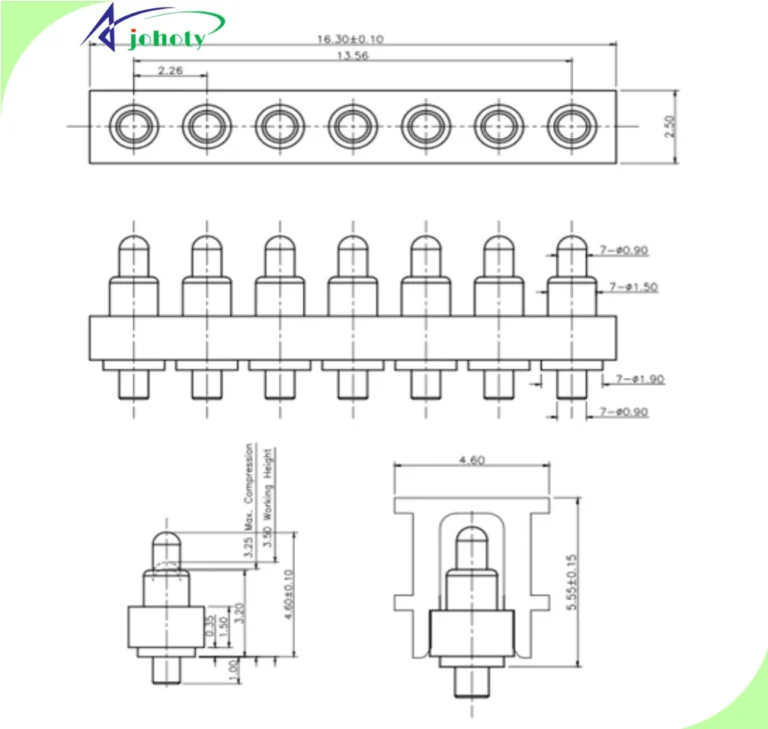 7 pin trailer connector,, APC0507-32356