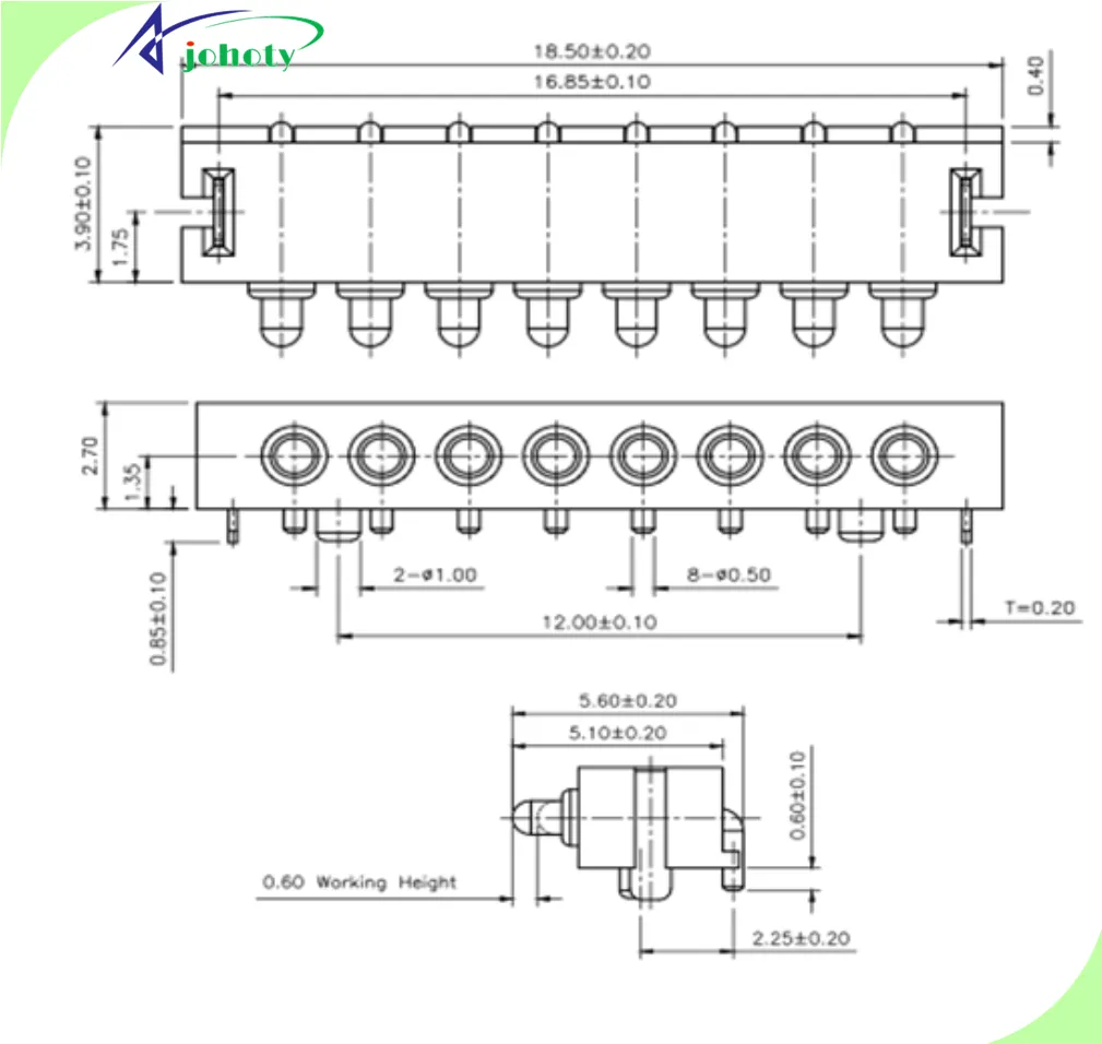 8 Pin Connectors, APC0508-39131