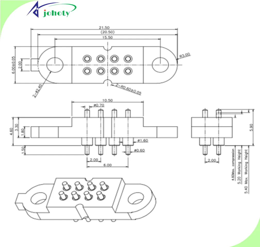 8 Pin Connectors, APC0508-39227