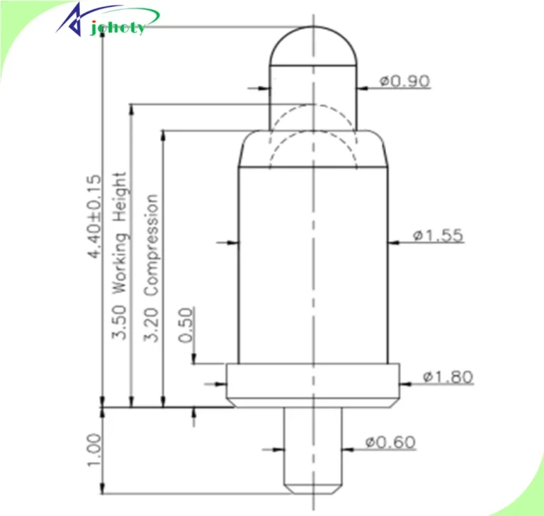 Best spring loaded pin - pogo pin - APC0401-33791