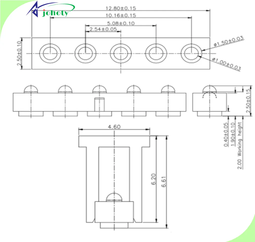 Pogo Pins Connector, APC0505-35772