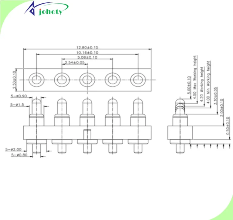Pogo Pins Connector, APC0505-37123