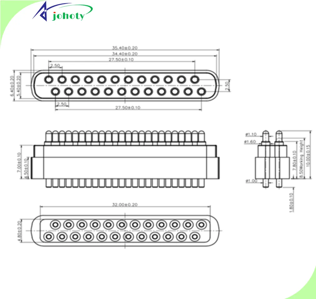 Spring Loaded Connector, APC0518-11671