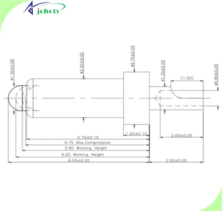 Spring loaded pins - APC0401-11263