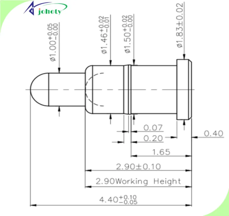 surface mount pogo pins - APC0401-14065
