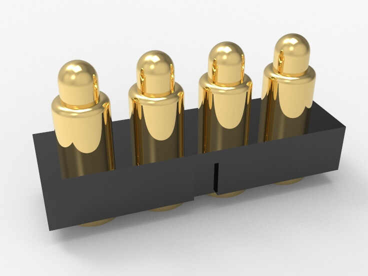 One Stop Service at Johoty Your Custom Pogo Pin Solution，Advanced, 4 pin connector