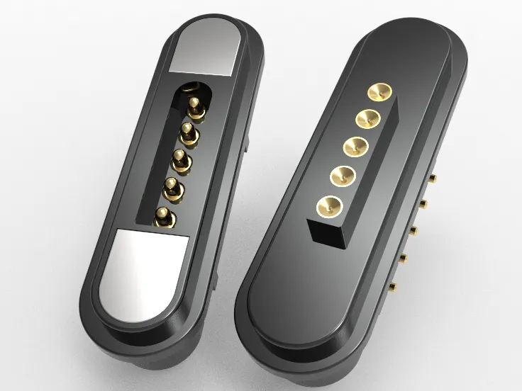 Industrial Connectors, Pogo Pin Connector Applications, Outstanding, 5 pin connector