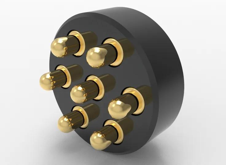 pogo pin connector, 7 pin connector, best pogo pins