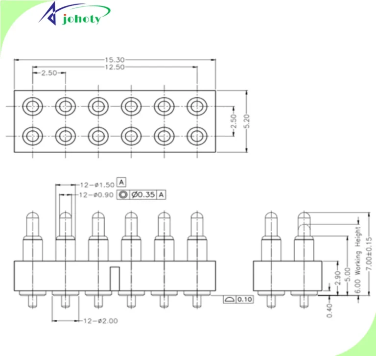 waterproof connector, pogo pins, pogo pin connector, Remarkable
