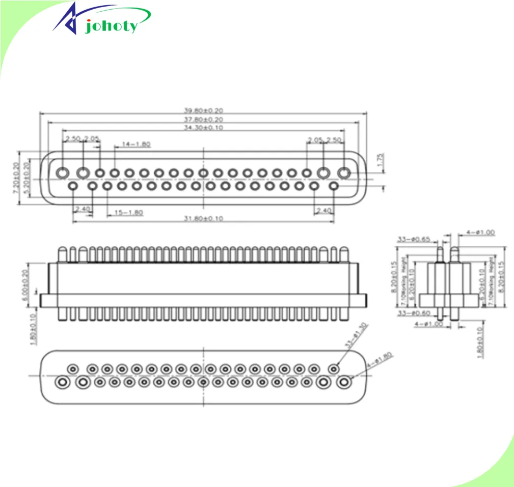 Aerospace Connectors, High Durability, 20x Lifespan, Brilliant