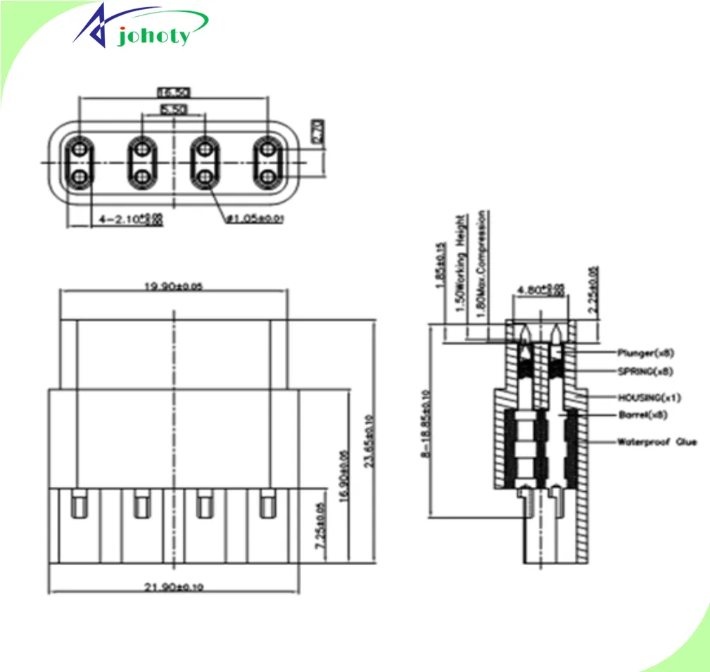 How Injection Molding Ensures IP67 Pogo Pin Connector, Excellent